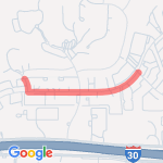 Texas Leadership Academy route map