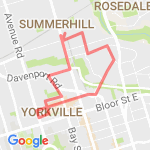 Yorkville 2 route map