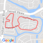 1.93 miles route map