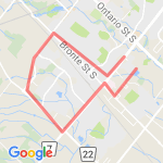 5km from MSC route map