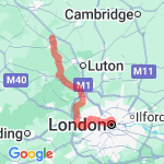 grand union canal route map