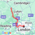 grand union canal route map