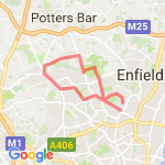 Training 1 route map