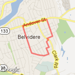 andover oheir  route map