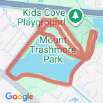 Mount Trashmore Hill runs route map