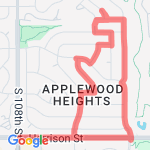 home thru school route map