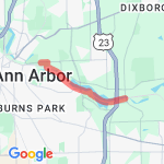 Geddes Fuller 5K route map