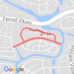 3.1 miles/5k route map