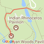 Walking zoo1 route map