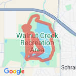 Walnut Creek route map