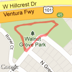 Warm-up for workout route map