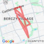 Around the park  route map