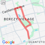 Around the park  route map