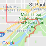 Dale to Home VIa Wabasha route map