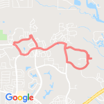 Long Run 6.41 route map