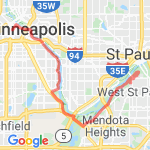 work through lilydale route map