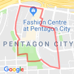 Pentagon OT Loop route map