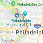 Philly river North 4 miles route map