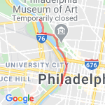 Philly river North 4 miles route map