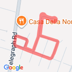 Nrighborhood Run (2 mi) route map