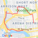 Lunch route route map