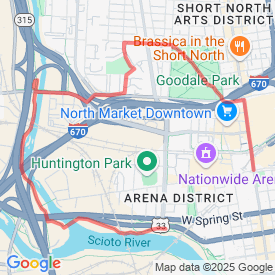 Run My Route - Running Map Lunch route