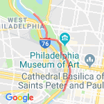 5 miles Schuylkill River route map