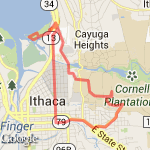 Stewart Park Plus route map