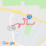 Jeannine's route route map