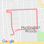 HW 5K Loop route map