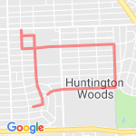 HW 5K Alt. Loop route map