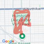 Paseo Boricua 5K route map