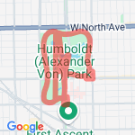 Paseo Boricua 5K route map