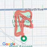 Paseo Boricua 5K route map