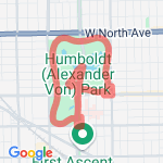 Paseo Boricua 5K route map