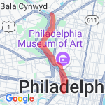 10 mile philly river route map