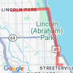 Fun Run 5k  route map