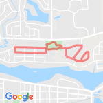 2.75 Mile Holly Drive route map