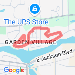 Garden Village 2.8m route map