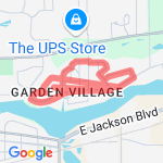 Garden Village 2.8m route map