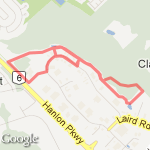 Southgate Trail 5.7km route map