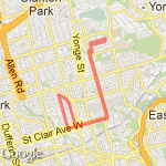 Forest hills route map