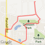 dean by way of timber route map