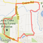 timber leroy crane route map