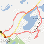 PECAN LANE  route map