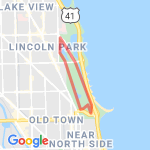 Lincoln Park 5k route map