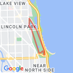 Lincoln Park 5k route map