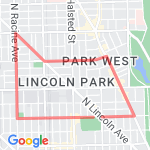 Oz Park Run route map