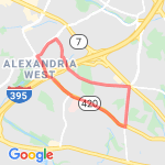 Home - Seminary loop 4.74 miles route map