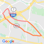 Home - Seminary loop 6.36 miles route map
